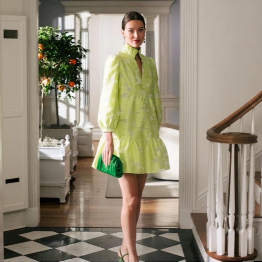 Tuckernuck Citron Palmerston Mini Dress NWT